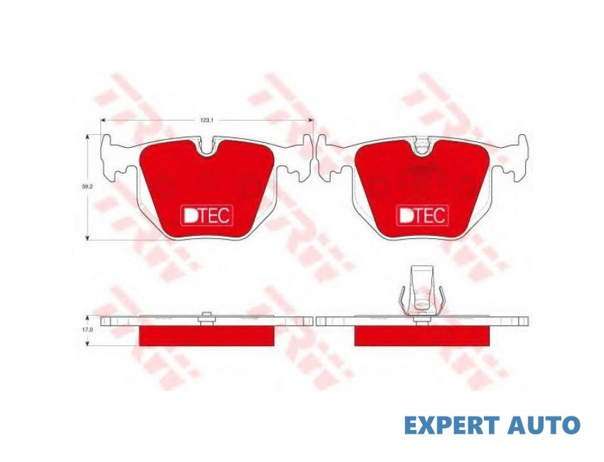 Set placute frana BMW X5 (E53) 2000-2006 #2 025214