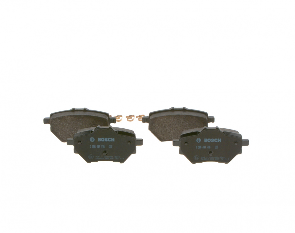 Set placute frana BOSCH 0 986 494 716