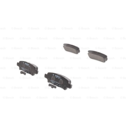 Set placute frana Bosch 0986424814, parte montare 