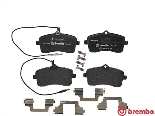 Set placute frana Brembo PEUGEOT 407 SW 