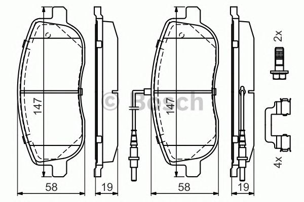 Set placute frana CITROEN DISPATCH Van (BS_, BT_, BY_, BZ_) - Cod intern: W20277118 - LIVRARE DIN STOC in 24 ore!!!