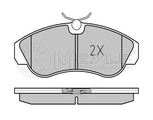 Set placute frana CITROEN RELAY bus (230P) - Cod intern: W20119844 - LIVRARE DIN STOC in 24 ore!!!