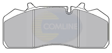 Set placute frana Comline DAF LF 55 2001-2011 - CB