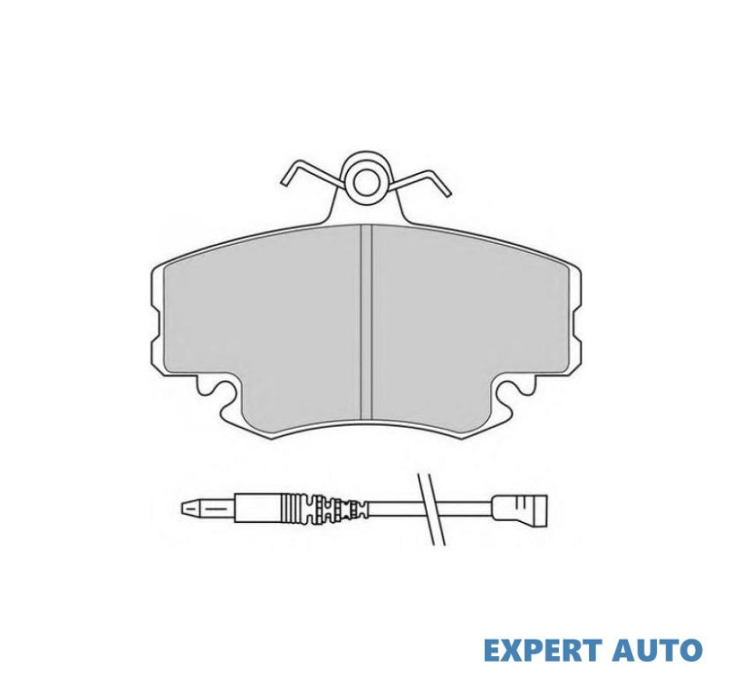 Set placute frana Dacia SANDERO 2008-2016 #3 0986467720