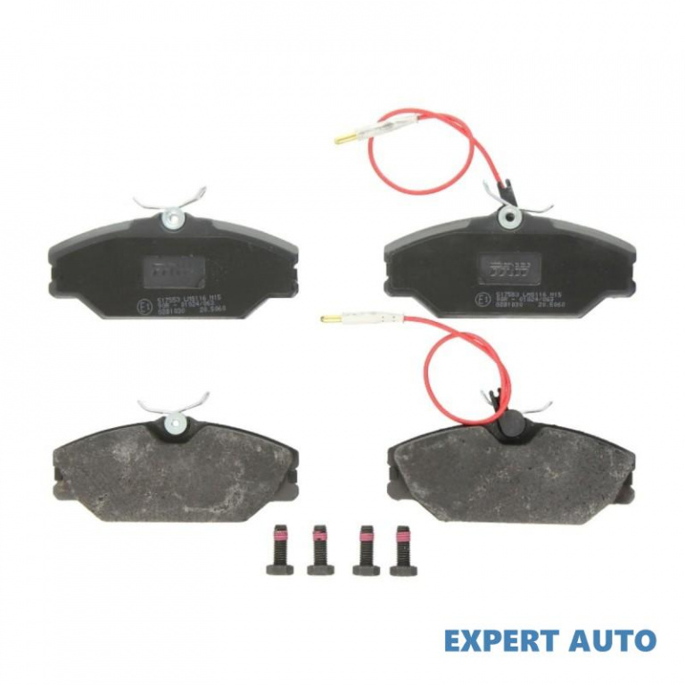 Set placute frana Daewoo Lublin 2 (1997->) #2 020802