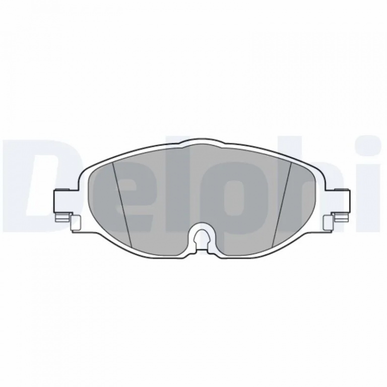 Set placute frana Delphi VW CADDY CALIFORNIA V Camper (SBB, SBJ) 2020-2025 - LP3584