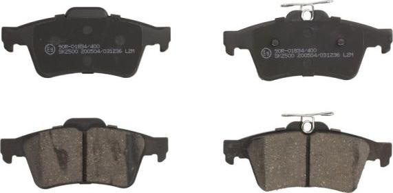 Set placute frana disc FORD FOCUS III Producator ABE C2X013ABE
