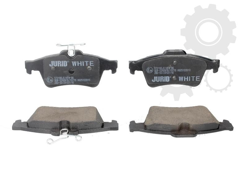 Set placute frana disc FORD TRANSIT CONNECT P65 P70 P80 Producator JURID 573186JC