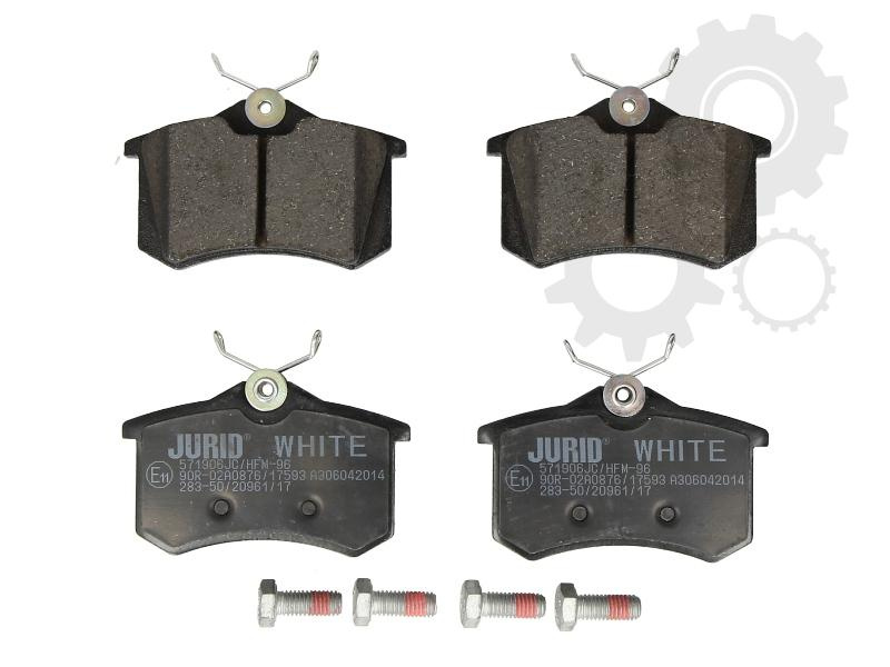 Set placute frana disc PEUGEOT 807 E Producator JURID 571906JC