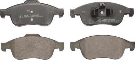 Set placute frana disc RENAULT MEGANE III hatchback BZ0 Producator ABE C1R039ABE
