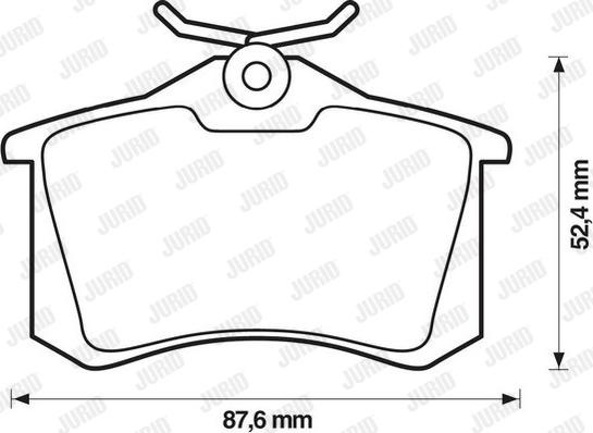 Set placute frana disc RENAULT SCÉNIC II JM0/1 Pr