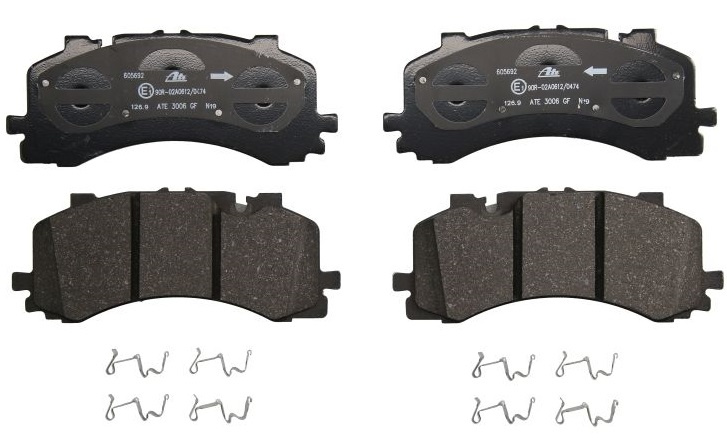 Set Placute Frana Fata Ate Ceramic Volkswagen Touareg 3 2018→ 13.0470-5692.2