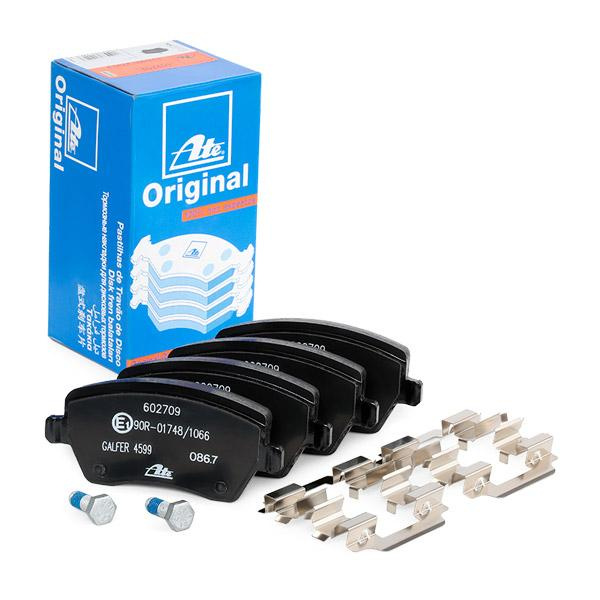 Set Placute Frana Fata Ate Dacia Lodgy 2012→ 13.0460-2709.2