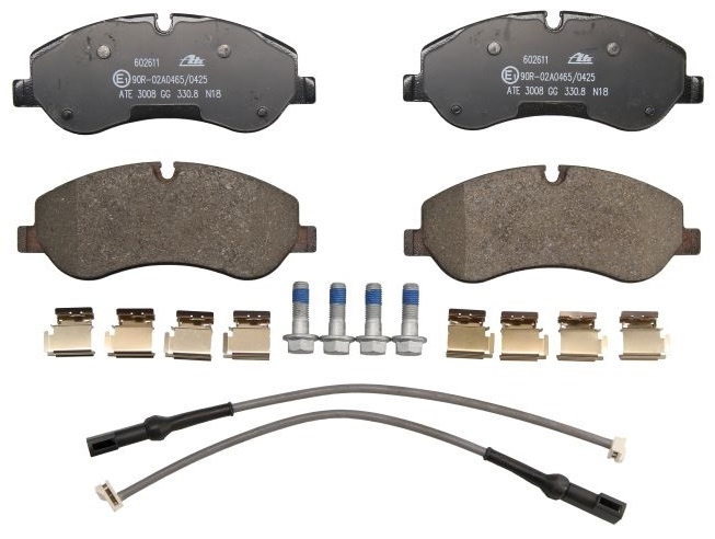 Set Placute Frana Fata Ate Ford Ford Transit 8 2013→ 13.0460-2611.2