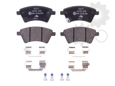 Set placute frana fata ate pt fiat sedici,suzuki, sx 4