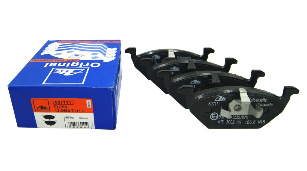Set Placute Frana Fata Ate Skoda Fabia 1 1999-2007 13.0460-7111.2
