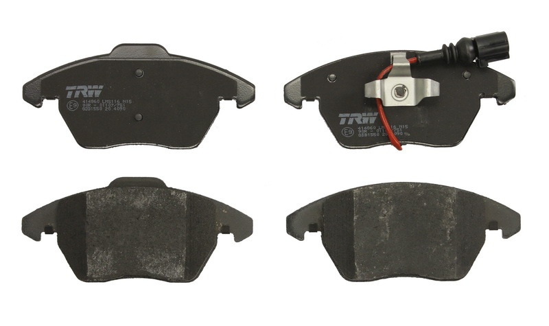 Set placute frana fata AUDI A1, A3, TT; SEAT ALTEA, IBIZA IV, SKODA FABIA II, FABIA III, OCTAVIA II GDB1550