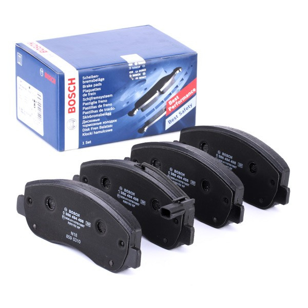 Set Placute Frana Fata Bosch Renault Master 3 2010→ 0 986 494 498