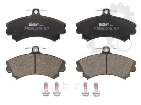 Set placute frana fata ferodo pt mitsubishi colt 7, smat forfour(454)