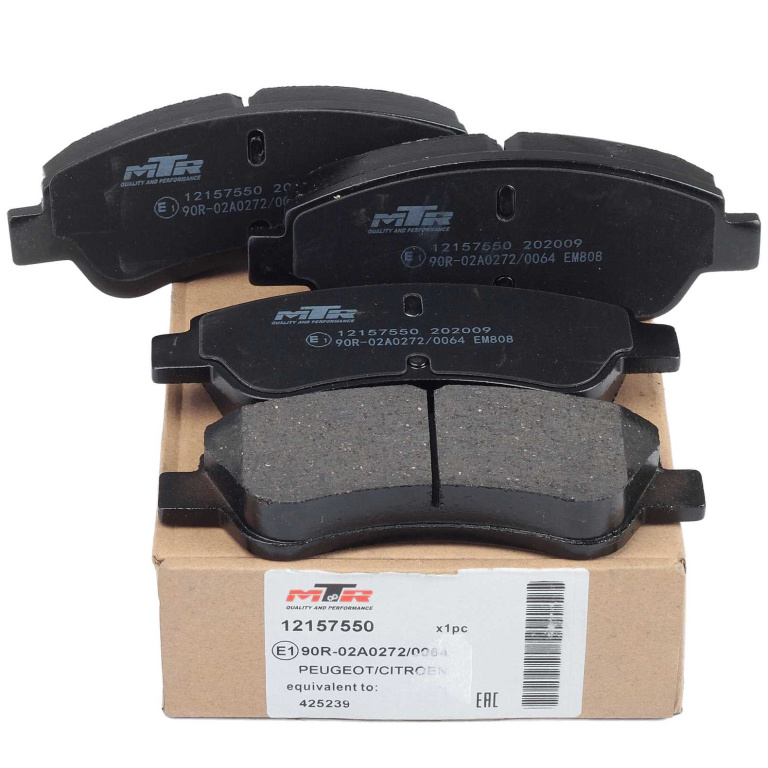 Set Placute Frana Fata Mtr Citroen C-Elysee 2012→ 12157550