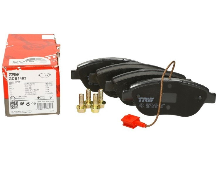 Set Placute Frana Fata Trw Fiat Linea 323 2007→ 