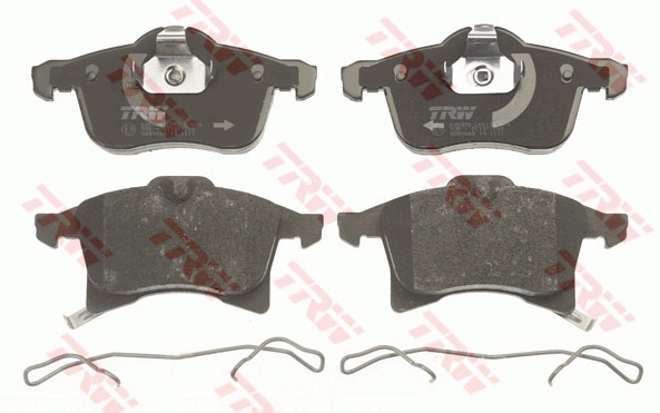 Set Placute Frana Fata Trw Opel Corsa E 