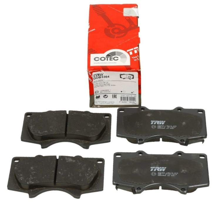 Set Placute Frana Fata Trw Toyota Land Cruiser Pra