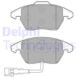 Set placute frana fata VW Beetle 2011-2019, Delphi