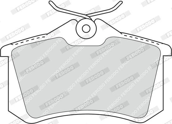 Set placute frana Ferodo FDB1083