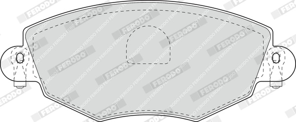 Set placute frana Ferodo FORD METROSTAR 2000-2007 - FDB1425