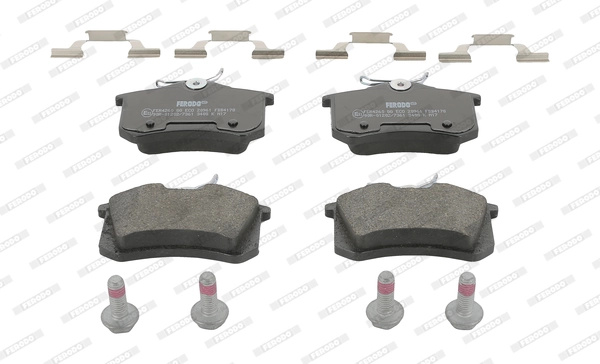 Set placute frana Ferodo PEUGEOT 807 (EB_) 2002-2007 - FDB4178