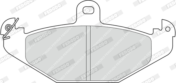 Set placute frana Ferodo RENAULT ESPACE III (JE0_) 1996-2002 - FDB878