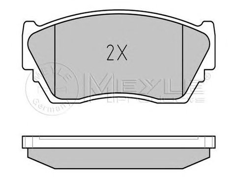 Set placute frana FIAT 500X 1,3-2,0 D 4X4 14- TRW 115,6 X 49,6 X 17,5 - Cod intern: W20013274 - LIVRARE DIN STOC in 24 ore!!!