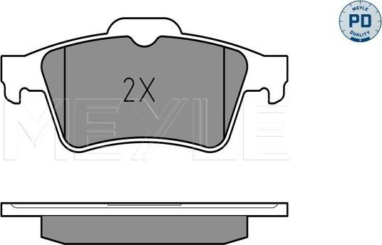 Set placute frana FORD FOCUS II, Estate Van, 07.20