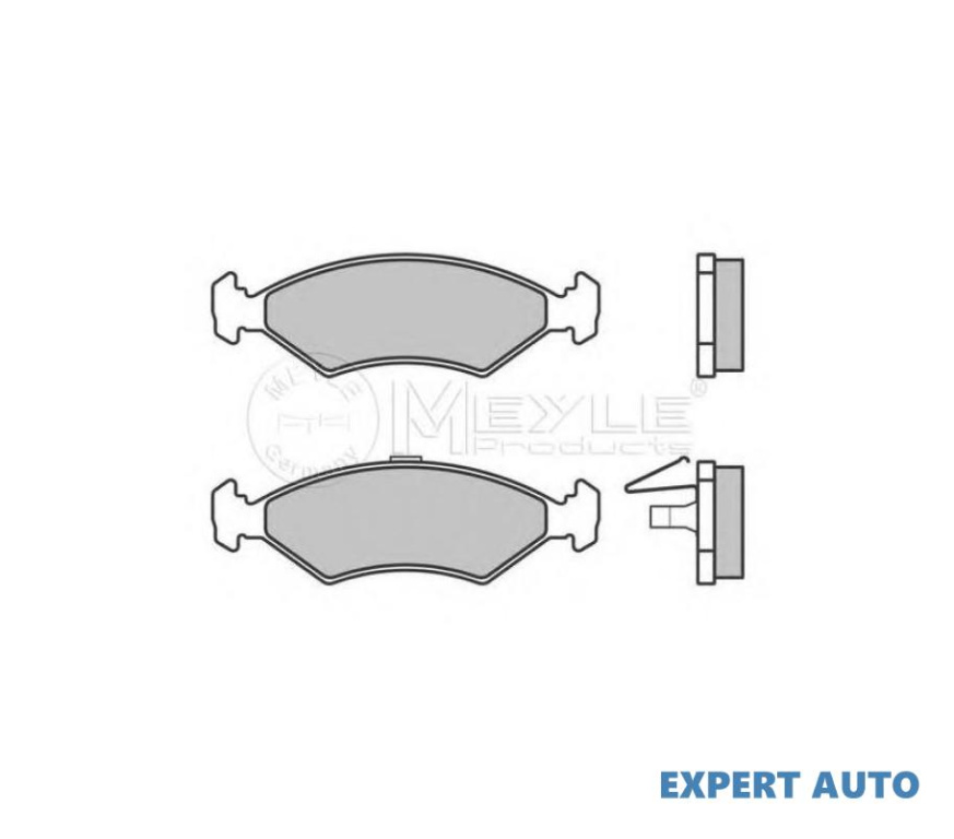 Set placute frana Ford PUMA (EC_) 1997-2002 #2 011920