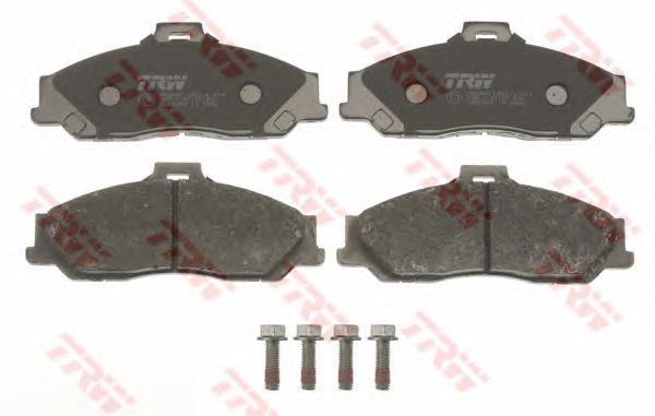 Set placute frana FORD RANGER (ER, EQ) - Cod intern: W20013467 - LIVRARE DIN STOC in 24 ore!!!