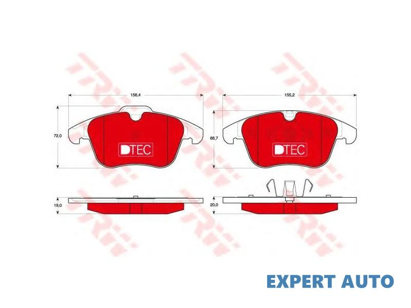 Set placute frana Ford S-Max (2006->) #2 025241