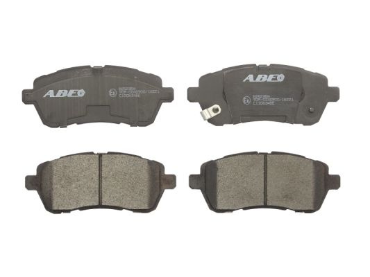 Set placute frana,frana disc ABE C13063ABE montare punte fata pentru masina FORD FIESTA VII (HJ, HF) 2017 2018 2019 2020 2021 2022