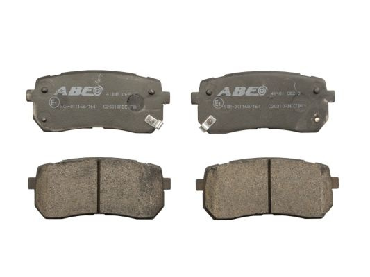 Set placute frana,frana disc ABE C20310ABE montare