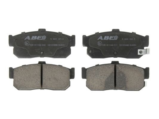 Set placute frana,frana disc ABE C21030ABE