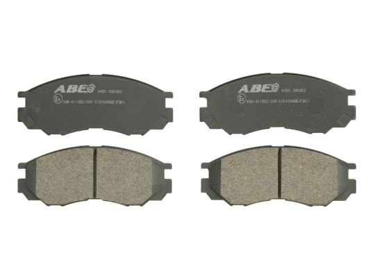 Set placute frana,frana disc ABE montare punte fata C15000ABE pentru MITSUBISHI PAJERO I (L04_G, L14_G) 1983 1984 1985 1986 1987 1988 1989 1990 1991