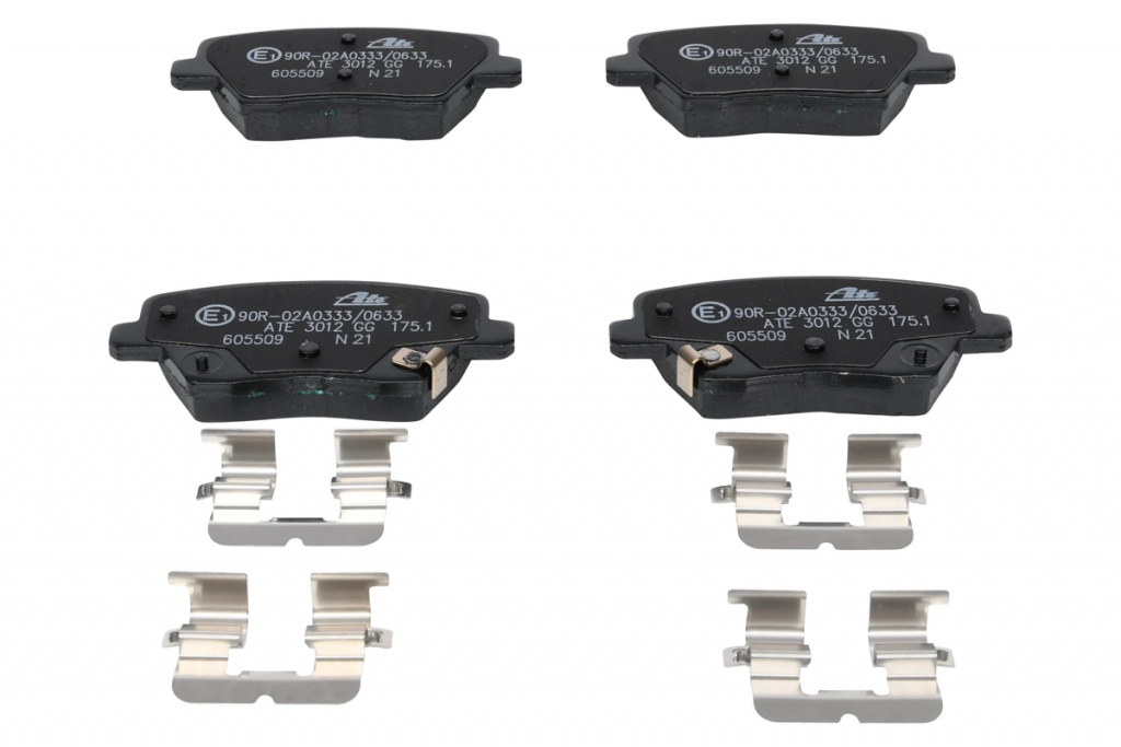 set placute frana,frana disc ATE 13.0460