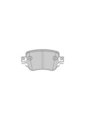Set placute frana,frana disc AUDI A1 (8X1, 8XK, 8XF) (2010 - 2016) FERODO FDB4485 piesa NOUA
