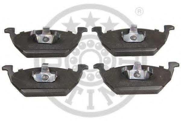 Set placute frana,frana disc AUDI A3 (8L1), SKODA OCTAVIA (1U2), VW GOLF Mk IV (1J1) - OPTIMAL 10303