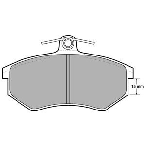 Set placute frana,frana disc AUDI A4 (8K2, B8) (2007 - 2015) KRIEGER 0950006290 piesa NOUA