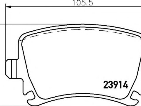 Set placute frana,frana disc AUDI A4 Cabriolet (8H7, B6, 8HE, B7) (2002 - 2009) TEXTAR 2391401
