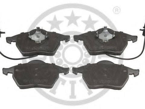 Set placute frana,frana disc AUDI A4 limuzina (8D2, B5), VW PASSAT limuzina (3B2), AUDI A6 limuzina (4B2, C5) - OPTIMAL 12080