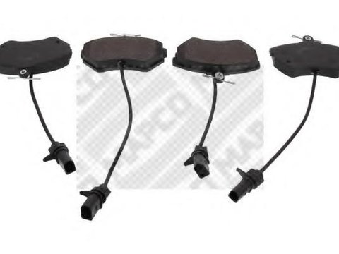 Set placute frana,frana disc AUDI A4 limuzina (8D2, B5), VW PASSAT limuzina (3B2), VW PASSAT Variant (3B5) - MAPCO 6103