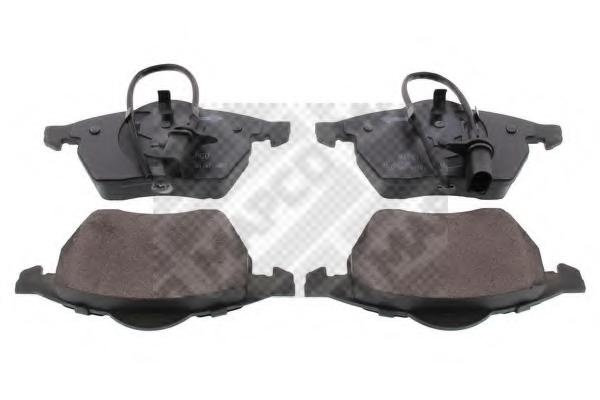 Set placute frana,frana disc AUDI A4 limuzina (8D2, B5), VW PASSAT limuzina (3B2), AUDI A6 limuzina (4B2, C5) - MAPCO 6534