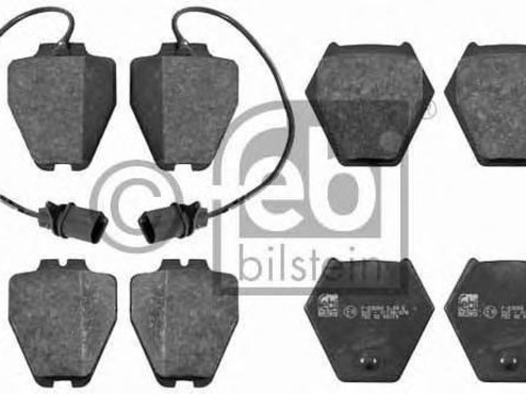 Set placute frana,frana disc AUDI A4 limuzina (8D2, B5), AUDI A6 limuzina (4B2, C5), AUDI A6 Avant (4B5, C5) - FEBI BILSTEIN 16456